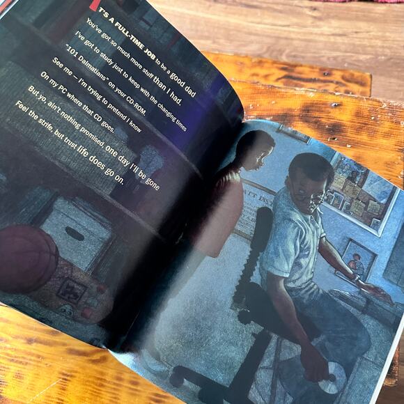 Vintage 2002 Scholastic Just The Two Of Us Paperback Book - Picture 7 of 9